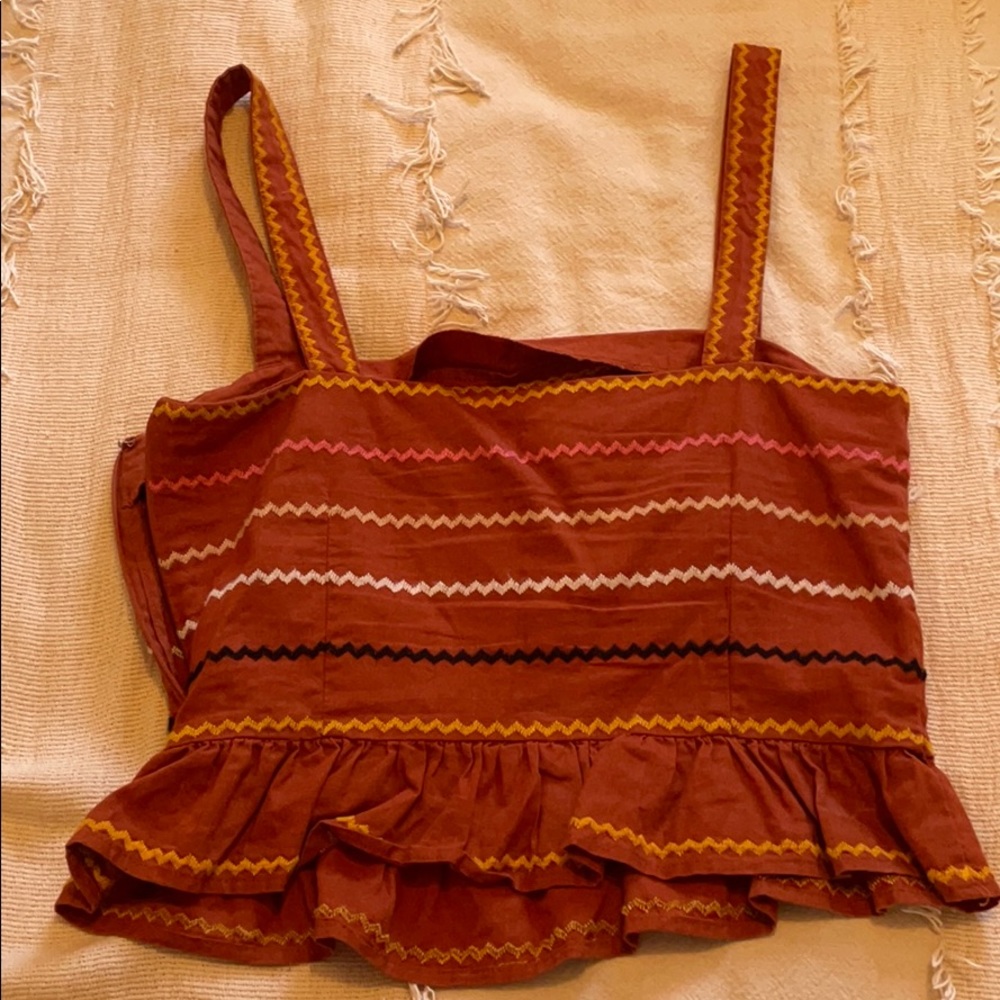 Patterned Tank Top - Picture 2 of 2